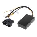 RGB to (RCA) AV CVBS Signal Converter Decoder Box Adapter for Factory Rear View Camera Tiguan Golf 6 Passat CC. 