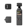 PULUZ 2 in 1 Diamond Texture Soft Silicone Cover/ Case Set for DJI OSMO Pocket- Premium Quality Soft Silicone Case for DJI OSMO Pocket (Black Color)- Only Case. 