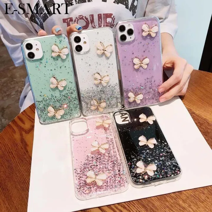 New%20Phone%20Case%20For%20Realme%20Narzo%20N53%20Cover%20Sparkling%20Star%20Moon%20Soft%20Silicone%20Transparent%20Butterfly%20Pattern%20Anti%20Drop%20For%20Realme%20Narzo%20N53%20Case%20-%20Image%205
