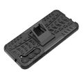 For Samsung Galaxy S23+ 5G Tire Texture TPU + PC Phone Case with Holder.