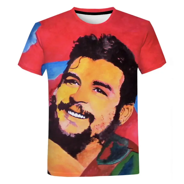 2023%20New%20Great%20Famous%20Hero%20Che%20Guevara%20Printed%203D%20T-Shirt%20Men%20Fashion%20Casual%20Tshirt%20Trendy%20Streetwear%20Oversized%20T%20Shirt%20Tops%20-%20Image%204