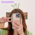 Amamia Hair Grip Wear-resistant Cute Bean Sprout Flower Hair Clip Barrette. 