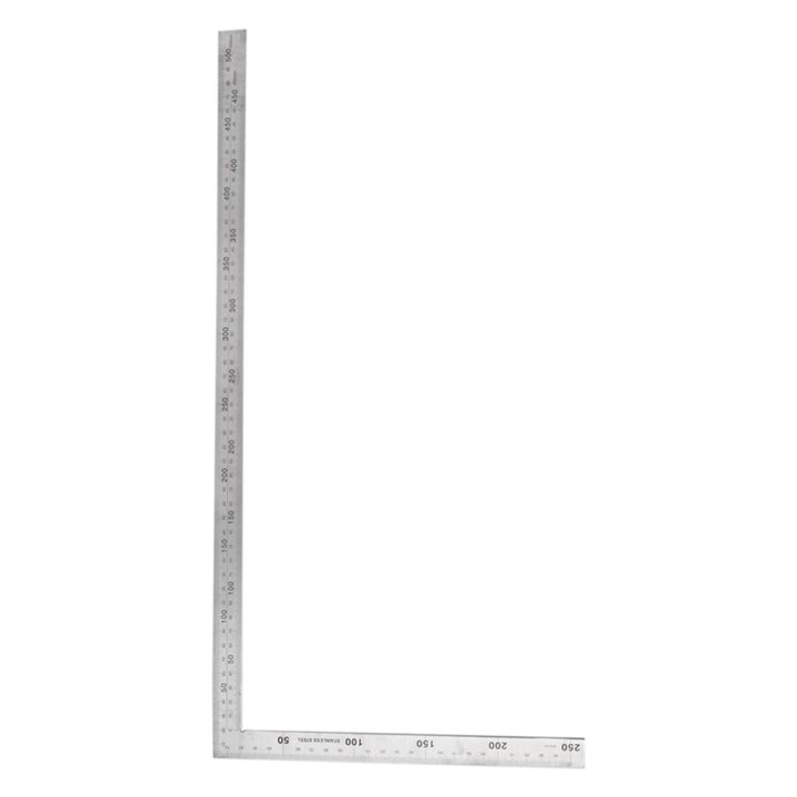 Individual%20Stainless%20Steel%2025x50cm%2090%20Degree%20Angle%20Try%20Square%20Ruler%20Measure%20Tool%20-%20Image%202