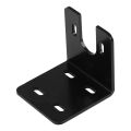 U Black - 775 DC Motor Metal Bracket with M4 Screws. 