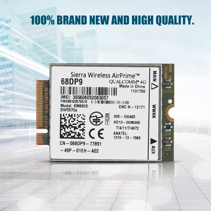 100Mbps%203/4G%20WWAN%20Module%20NGFF/M.2%20Card%20EM8805%20DW5570E%20For%20Dell%20Venue%208%2011%20Pro%20AU%20-%20Image%203