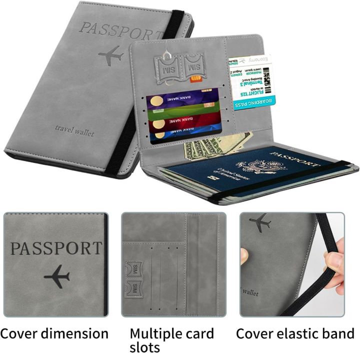 Passport%20Holder%20Credit%20Card%20Holder%20RFID%20Wallet%20Travel%20Cover%20Case%20Passport%20Bag%20-%20Image%203