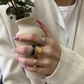 Magnetic Therapy Lose Weight Rings For Men Fashion Health Care Jewelry Gift Keep Slim Stylish Metal Minimalist Finger Ring.