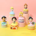 Anime Disney Princess Storage Jewelry Box Cartoon Figure Aurora Belle Mulan Jasmine Cinderella Model Doll Room Ornament Kid Gift.