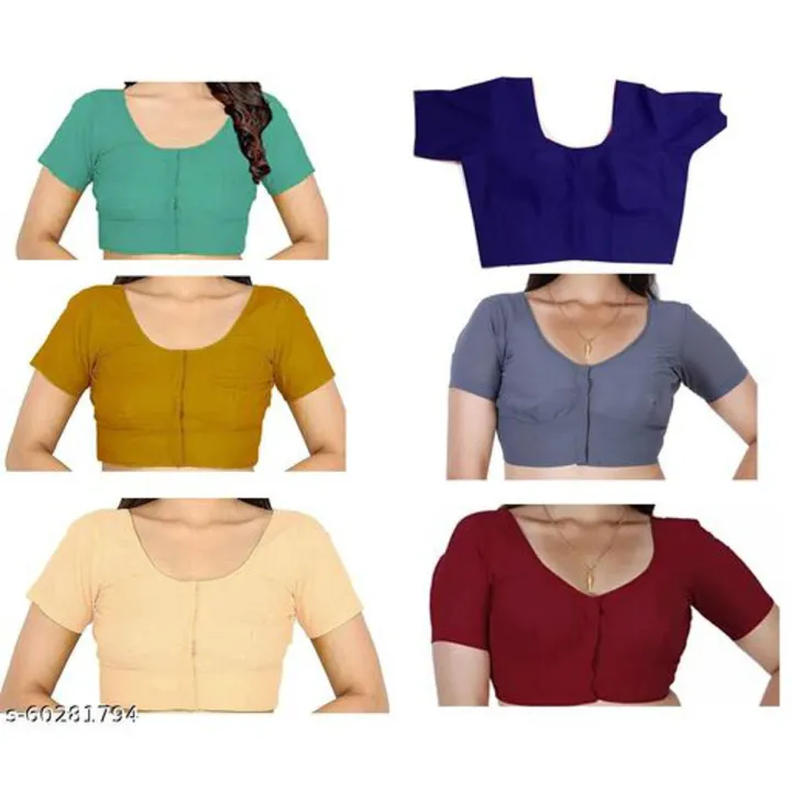 short%20Sleeve%20cotton%20Blouse%20for%20Women%20-%20Blouse%20For%20Women%20-%20Image%202