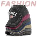 AMERICA Embroidered American Flag Baseball Cap - Perfect Valentine's Gift for Her!.