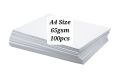 100 Sheets of  65gsm A4 Size Paper: Best for Writing Assignments, Printing, Photocopying and Other Uses. 