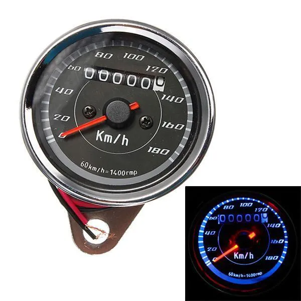 Motorcycle%20Dual%20Odometer%20+%20Speedometer%20Gauge%20LED%20Backlight%20Meter%20km/h%20Universal%20-%20Image%202