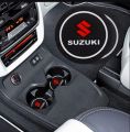 2Pcs/Set Car Coaster Water Cup Bottle Holder Non-slip Mat Car Styling Accessories For SUZUKI. 