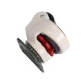 8 Pcs Retractable Leveling Casters Industrial Machine Swivel Caster Castor Wheel for Office Chair Trolley 330 Lbs.