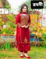 New Unstitched Fashionable Stylish Gorgeous Three Piece Set For Women Clothing - Experience Comfortable and Trendy Ethnic Wear. 