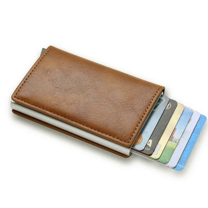 Top%20Quality%20Wallets%20Men%20Money%20Bag%20Mini%20Purse%20Male%20Vintage%20Brown%20Leather%20Rfid%20Card%20Holder%20Wallet%20Small%20Smart%20Wallet%20Pocket%20Walet%20-%20Image%202