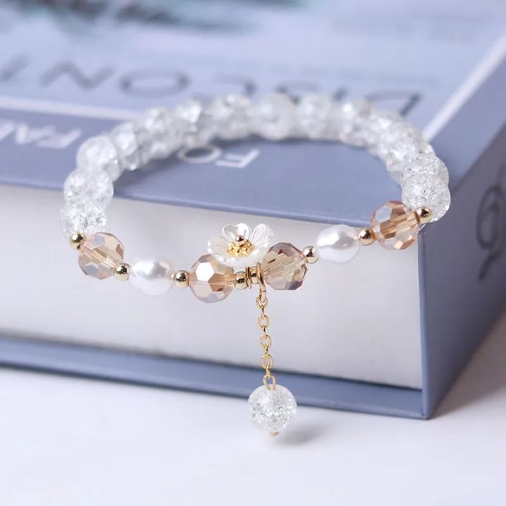 Fashion%20Flower%20Imitation%20Pearl%20Crystal%20Beads%20Bracelet%20For%20Women%20Elastic%20Adjustable%20Charm%20Bracelet%20Friendship%20Jewelry%20Accessories%20-%20Image%205