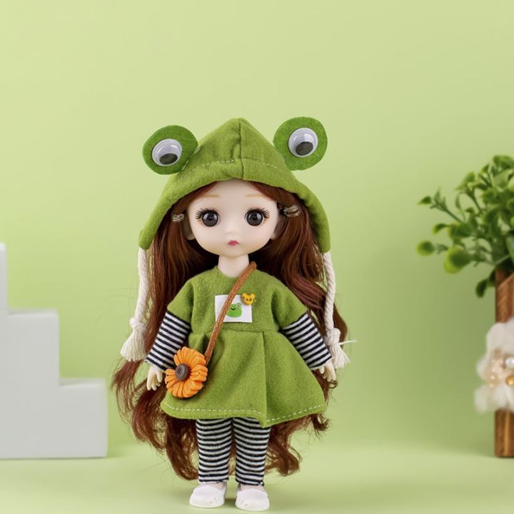 16cm%20Bjd%20Dolls%201/12%20Mini%20Bjd%20Toys%2013%20Joint%20Moveable%20Cute%20Pouting%20Doll%20Fashion%20Princess%20DIY%20Dress%20Up%20Toys%20for%20Girls%20Birthday%20Gift%20-%20Image%203