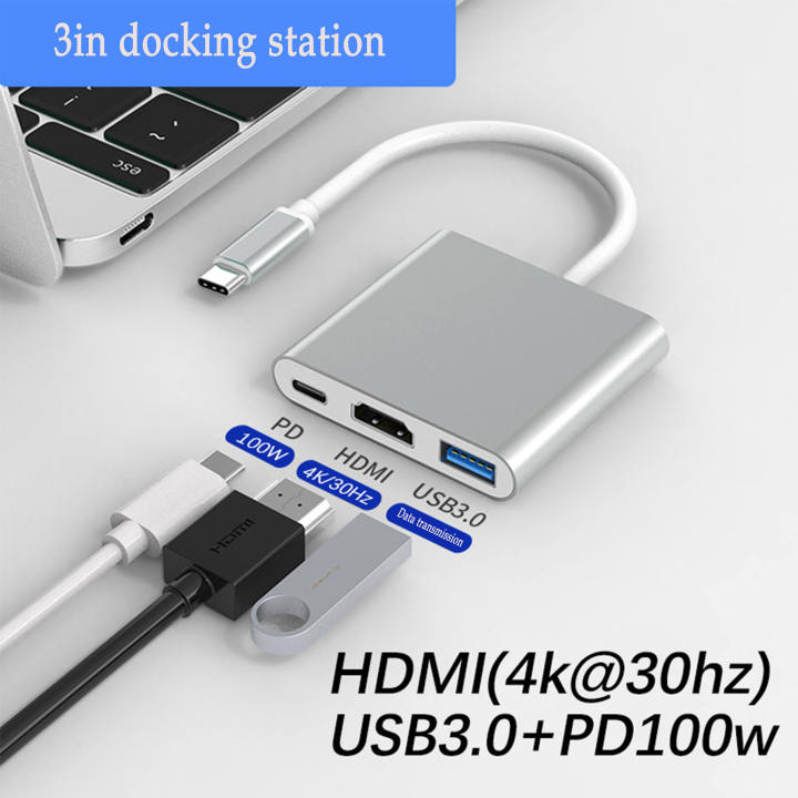 Type%20C%20USB%203.1%20to%20USB-C%204K%20HDMI%20USB%203.0%20Adapter%203%20in%201%20Hub%20-%20Image%203