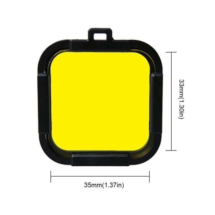 Waterproof%20Dive%20Filter%204%20Color%20Diving%20Filter%20Red%20Purple%20Yellow%20Gray%20Lens%20Cap%20Lens%20Protector%20for%20Gopro%20Hero%204%20Session%205%20Session%20-%20Image%204