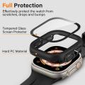 Apple Watch Ultra 49mm Case With Screen Protector- Protective Cover for iWatch Ultra 8 49mm PC Screen Protector +Cover for Apple Watch Case Ultra 49mm Smartwatch Accessories.