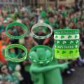 Rubber Wristbands/ 'S Day Patterned Letters Accessories/ Silicone Bracelets for Gifts Party Favors Supplies Adults Women Men.