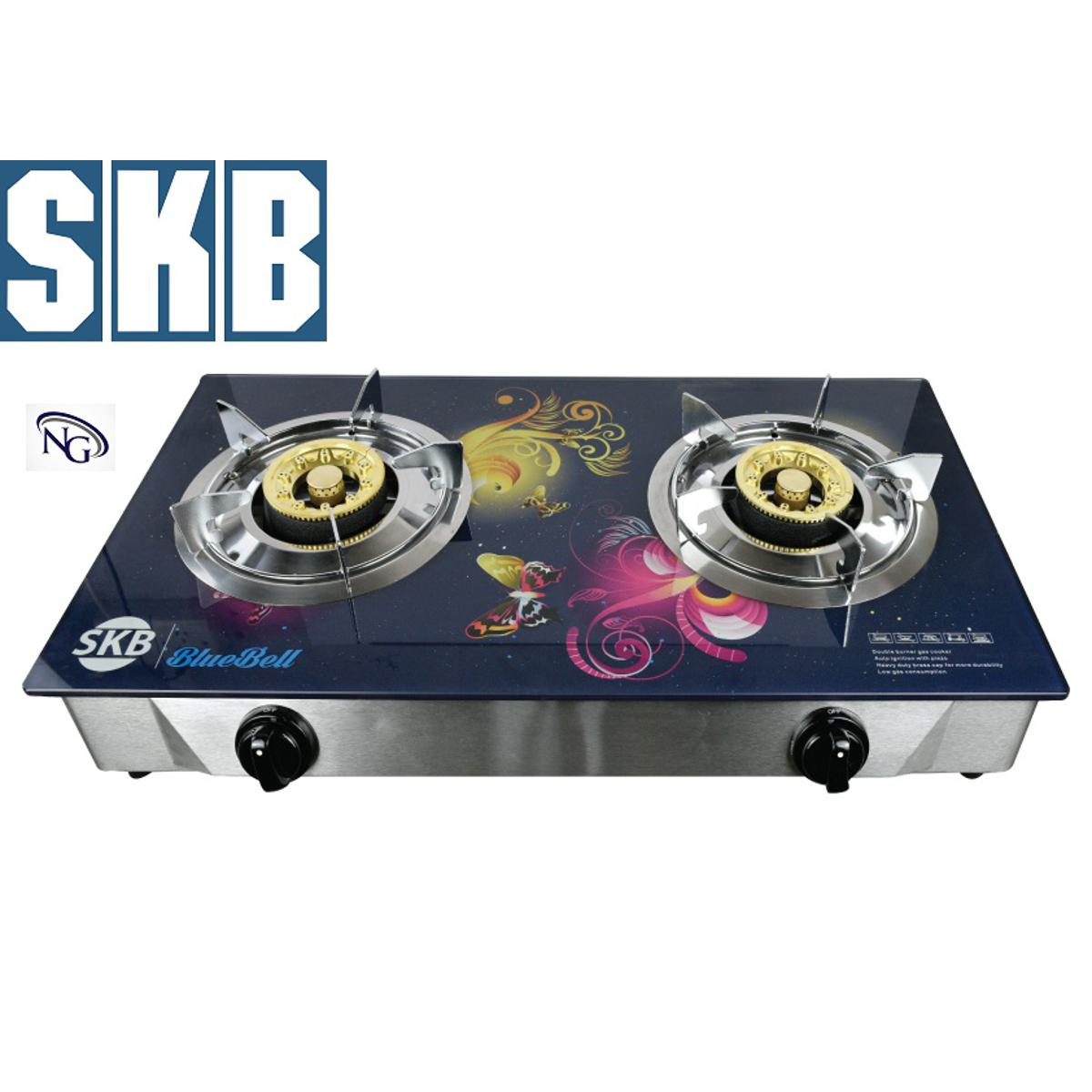 SKB Tempered Glass BLUE BELL (NG) GAS STOVE.