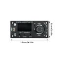 2*50W 100W Amplifier Bluetooth 5.0 MP3 Decoder Board DIY Car MP3 Player USB FM Recording Switching TF USB Mic Record Call. 