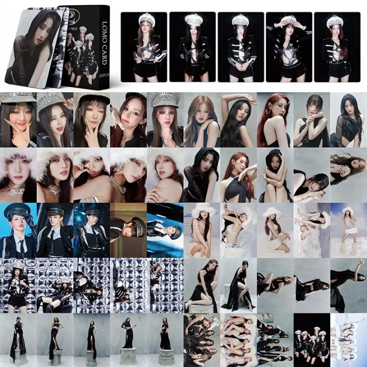 55pcs/box%20(G)I-DLE%20Photocards%20Fate%20Wife%20Super%20Lady%20Album%20LOMO%20Card%20Postcard%20GIDLE%20photocard%20-%20Image%207