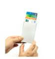 Aluminium ID Credit Card Holder Case Bank Men Credit Card Box.
