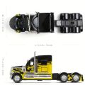 MAISTO Figure 1:64 International Lonestar Container Trailer Truck Transporter Simulation Alloy Trailer Car Model Toy Transport Vehicle Gift For Kids. 