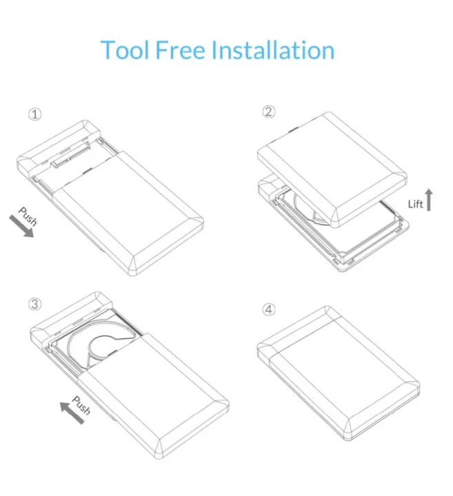 Orico%202588US3%20External%20Hard%20Drive%20Enclosure%20USB%202.0%20For%202.5"%20SATA%20HDD%20And%20SSD%201TB%20support%20-%20Image%204