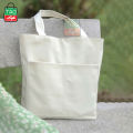 Canvas Tote Bag with Zipper and Outside Big Pockets Dark Brown Color  for Trendy fashionable Girls/Stylish Canvas Tote Bag for Women. 