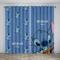 Cartoon Anime Cute 3D Print Curtains Children'S Room, Bedroom Living Room Sunshade Curtains Can Be Customized. 