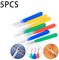 1/5Pcs Plastic Handle Craft Thread Cutter Seam Ripper Stitch Unpicker Cross Stitch Remover Hand Sewing Accessories Tool.