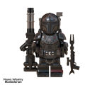Ready Stock Wm6094 Heavy Infantry Mandalorian Star Wars Minifigures Building Blocks Assembled Kids Toys. 