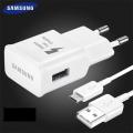Samsung Charger all smartphone with micro USb cable. 