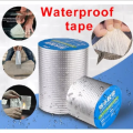Super Sticky Aluminum Foil Butyl Rubber Tape Self Adhesive Waterproof for Roof Pipe Marine Repair  -  Gold Palace. 