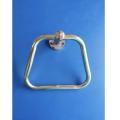Triangle with Stainless Steel Towel Ring/Napkin Ring - Bathroom Towel Holder - Ring Towel Rail Hanger with Chrome Finish.