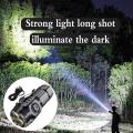 Three-Eyed Monster Mini Flash Super Power flashlight Flashlight strong light rechargeable super bright, portable lighting. 