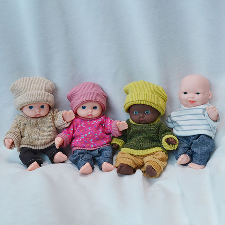 Reborn%20Dolls%20Baby%20Reborn%20Silicone%20Reborn%20Baby%20Doll%2012cm%20Palm%20Dolls%20Pajamas%20Dress%20Simulation%20Baby%20Reborn%20Baby%20Doll%20Toys%20Luhuai%20CVC%20-%20Image%202