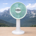 New Mini Rechargeable USB Charging Portable Handheld 3 Gear Speed Desktop Fan - Makeup Fan. 