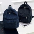 Corduroy Backpack Fashion Women Bookbags Pure Color Shoulder Bag Teenger Girl Travel Bags Female Mochila Striped Rucksack. 
