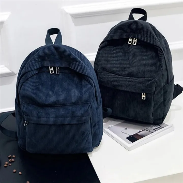 Corduroy%20Backpack%20Fashion%20Women%20Bookbags%20Pure%20Color%20Shoulder%20Bag%20Teenger%20Girl%20Travel%20Bags%20Female%20Mochila%20Striped%20Rucksack%20-%20Image%205