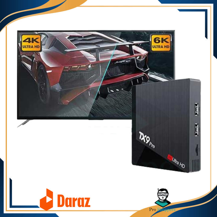 TX9 Pro Android Smart TV Box Version 12.1 Support Toffee 4K TV Box Upgrade 6K Android Smart TV Box