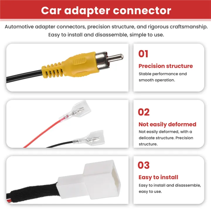 Car%20Reverse%20Camera%20Retention%20Wiring%20Harness%20Cable%20Plug%20Adapter%20-%20Image%206