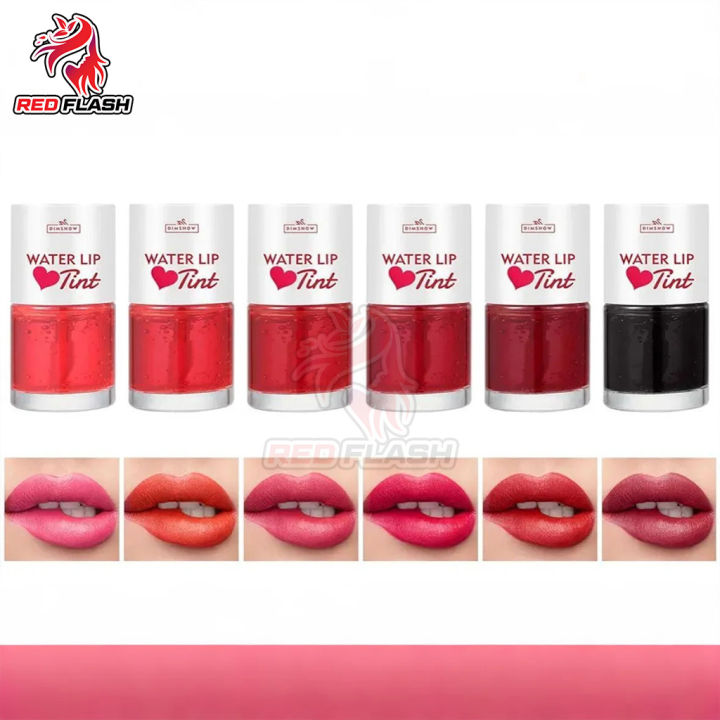 Dimshow Water Lip Tint | 6 Color Shade Available - 1 pcs