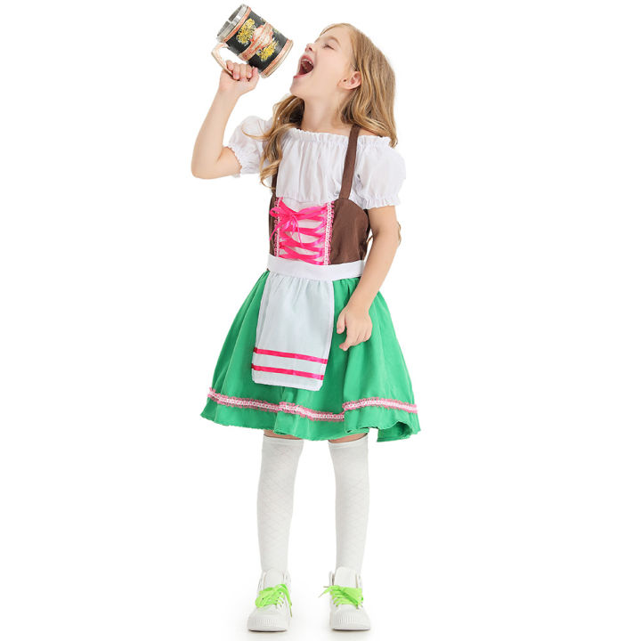 DSstyles%20Girls%20Traditional%20German%20Oktoberfest%20Costumes%20Dirndl%20Fancy%20Dress%20Cosplay%20Maid%20Outfit%20For%20Party%20Cocktail%20Dress%20-%20Image%204