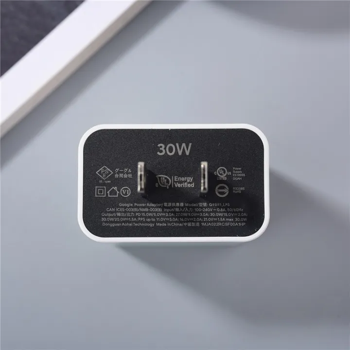 New%20Google%20Pixel%207%206%20Pro%2030W%20USB-C%20Charger%20Fast%20Charging%20EU/US/UK%20Wall%20Adapter%20Compatible%20With%20USB-C%20Devices%201M%20USB%20C%20To%20C%20Cable%20-%20Image%204