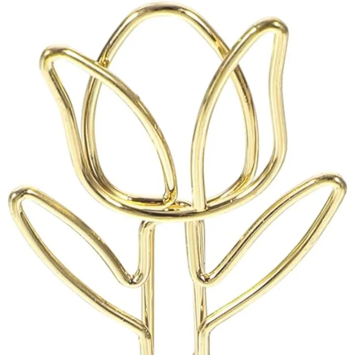 10Pcs%20Tulip%20Note%20Holder%20Metal%20Place%20Card%20Holder%20Mini%20Photo%20Holder%20Flower%20Pick%20Clips%20Place%20Card%20Stand%20Menu%20Memo%20Clips%20-%20Image%205